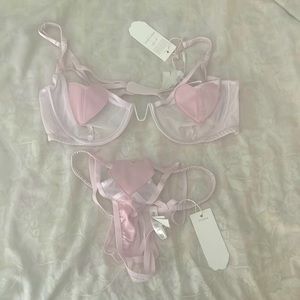 Love and Lemons Victoria Secret top and bottoms